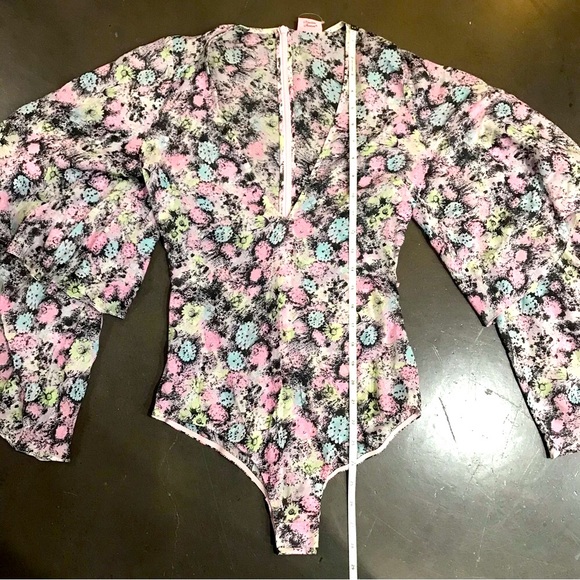 Agent Provocateur - Silk Floral “Marylou” Bodysuit -  Size 6 - Picture 10 of 16
